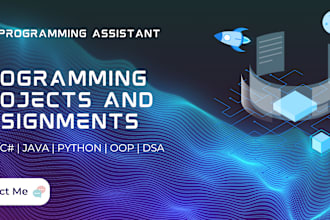 help with java, csharp, c, cpp, python, and computer science projects