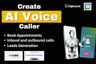 make fully automated ai caller with vapi, bland, synthflow to book appointments