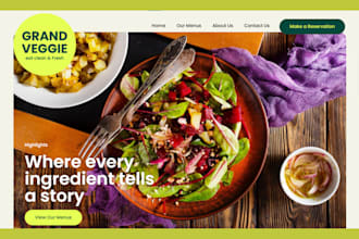 build a responsive restaurant website bakery website online ordering system site