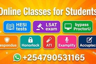 do proctoru, honorlocks, respondus, hesi,ati teas,ged, sophia,exemplify tasks