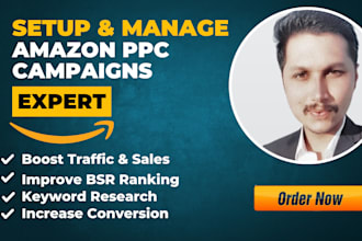 setup, manage and optimize your amazon PPC campaigns, amazon ads campaigns
