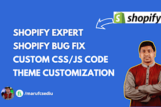 edit shopify theme codes, theme customization, bug fixes