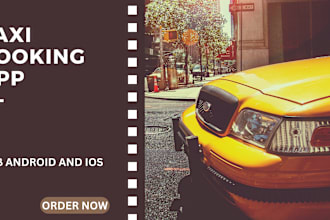 taxi booking app taxi app booking app for andriod and ios