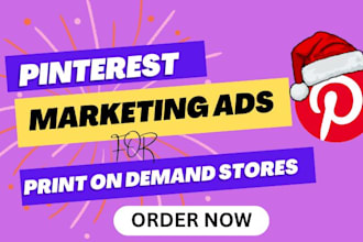 promote print on demand seasonal products society6 with pinterest marketing ads