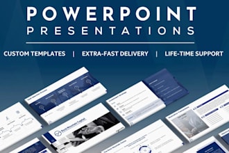 create professional presentation slides design