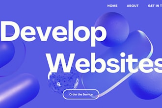 craft a beautiful wix and squarespace website, redesign