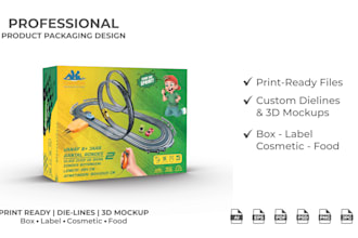 design amazon product packaging and box design
