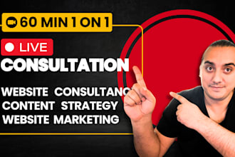 provide website consultancy, content strategy, website marketing consulting