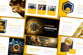 design pitch deck presentation on powerpoint, google slides