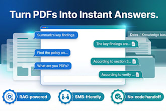 build a rag chatbot from your pdfs, docs, and website content