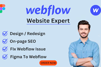 professional webflow website development