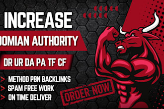 increase domain rating ahrefs dr ur domanin authority da pa trust follow tf cf