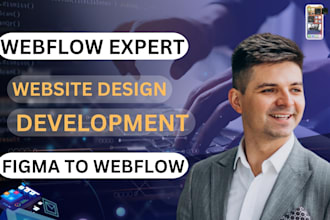 do professional webflow website design or redesign and development