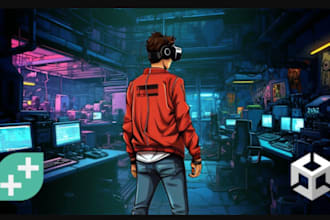 develop oculus game, virtual reality game, metaverse game in unity