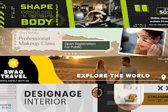 do youtube banner, facebook cover, and social media headers