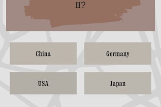 make a trivia game