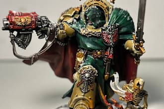 build and paint your warhammer and other minis