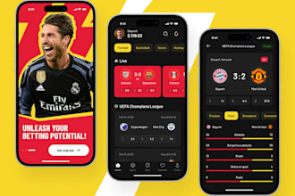 develop sportsbet app, scorebook app, sport app, fantasy football app