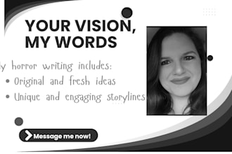 ghostwrite, rewrite heart wrenching horror story