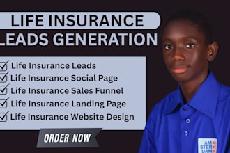 leads generation, insurance leads, life insurance website