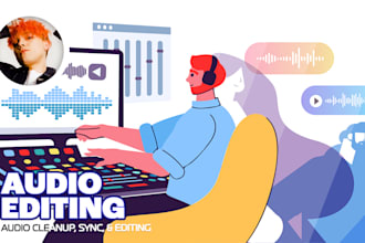 edit the audio and dialogue tracks for your podcast or video