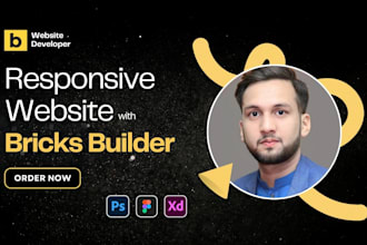 design and develop your wordpress website with bricks builder