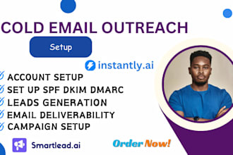 setup smartlead ai smart and instantly for cold email outreach hubspot crm ghl