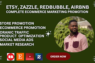 do redbubble promotion etsy marketing airbnb promotion shopify marketing
