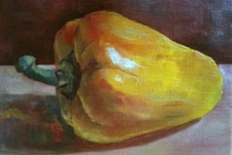 create a 2and a half x 3and a half inch ACEO original oil painting on mat board