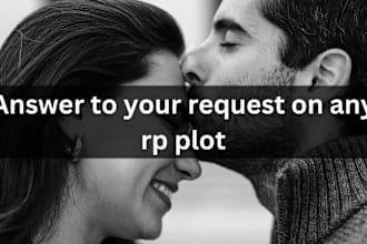 do unlimited text or video rp session to answer to your desires with you