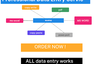 expert data entry  data collection   admin support with fast