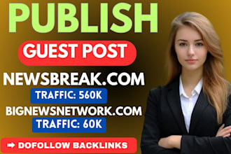 feature you on newsbreak, big news network premium sites