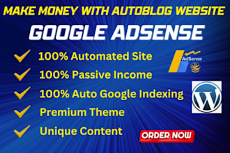 create wordpress autoblog automated website for adsense approval