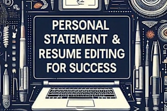 review, consult, and edit your personal statement or resume