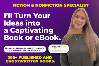 ghostwrite, proofread your non fiction, romance book as your ghost ebook writer