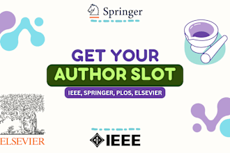 publish article with your name in ieee, plos, springer, elsevier