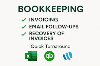 professional bookkeeping and invoice follow up services