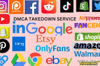 send dmca takedown notice to reddit,tiktok,youtube,facebook,ig
