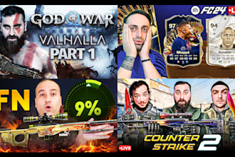 design amazing gaming youtube thumbnails