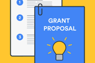 write grant proposals for you