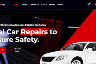 generate exclusive auto repair leads design auto repair maintenance website