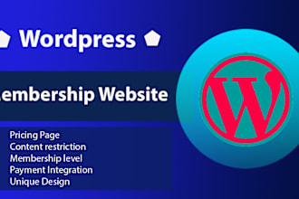 build a membership website with wordpress, memberpress, and subscription