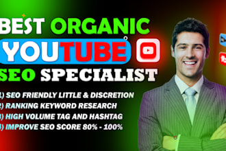 do best youtube video seo specialist and growing solution