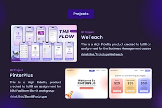 do figma UI UX design for website and mobile app