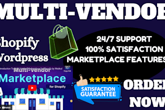 build shopify vendor store shopify redesign multivendor wcfm marketplace website