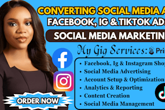 setup facebook shop, instagram shop, tiktok ads, tiktok shop for shopify sales