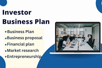 prepare an sba business plan, grant writing, grant proposal for loan approval