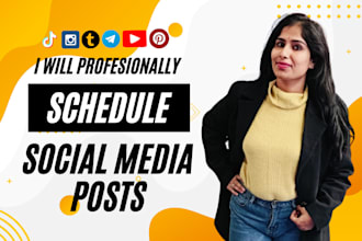schedule your posts on social media