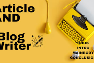 write captivating articles for you