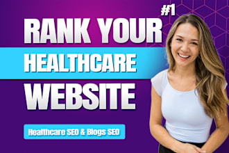 do healthcare website audit, technical SEO and blogs